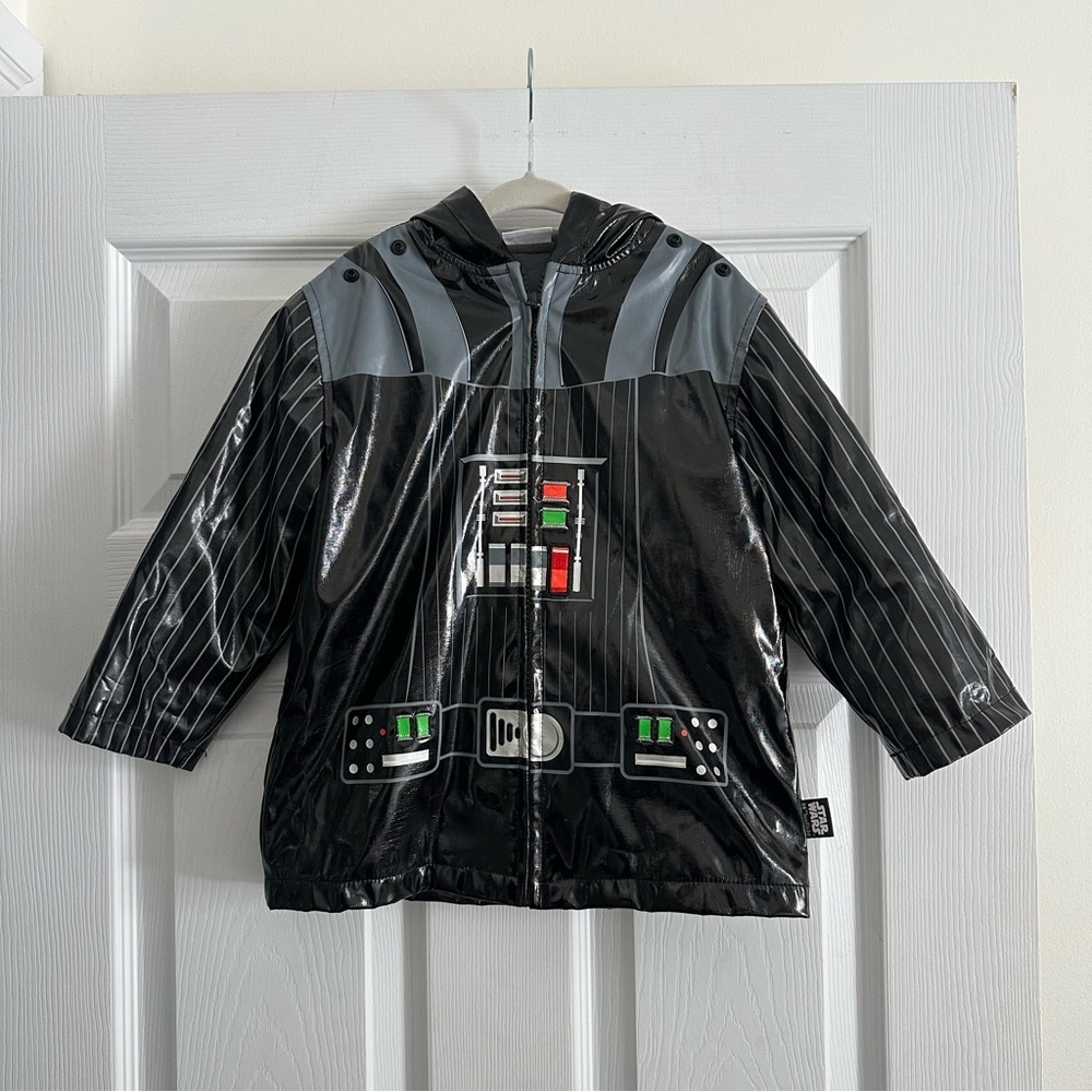 Size‎ 2T Disney Store Star Wars Darth Vader Hooded Rain Jacket